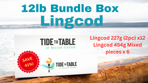 12lb Bundle Box - Lingcod